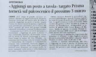 Aggiungio un posto a tavola 2017